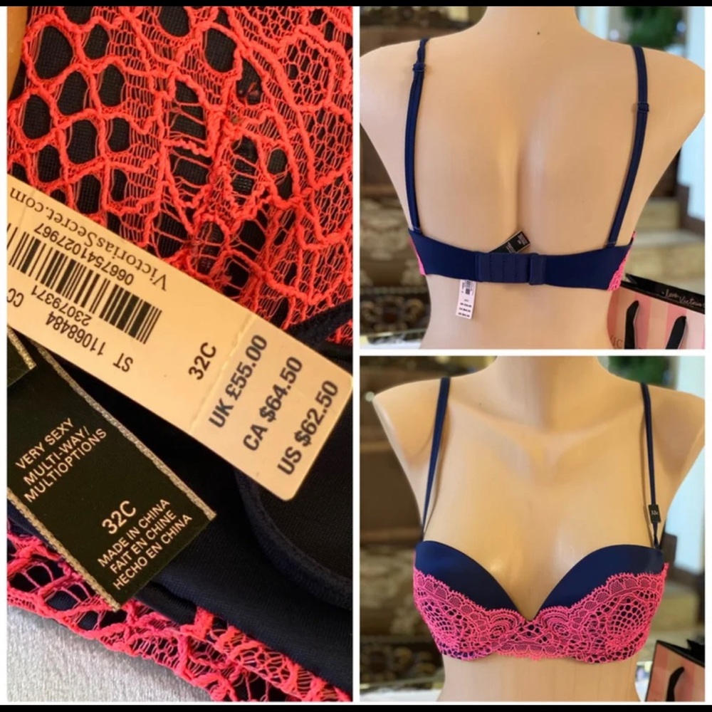 victoria secret new very sexy push-up bra
